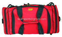 Sac de voyage en duffle Sport Bagage à main Entraînement Gym Rouge Noir Bleu Or Gris