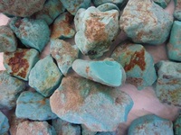 Coszcalt Exports - Turquoise brute d'Arizona bleue naturelle pour la fabrication de bijoux, certifiée par un tiers, origine américaine, vente en gros de pierres brutes - Modèle
