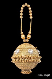 Handmade 1036 Metal Clutch Evening Bag High Quality Gold <b>Silver</b> Beaded Ladies' Purse with Stone Work for Party Bridal Affairs - Product Image 4