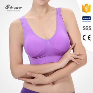 S-SHAPER ราคาโรงงานโยคะกีฬาชุดชั้นในไร้รอยต่อ
