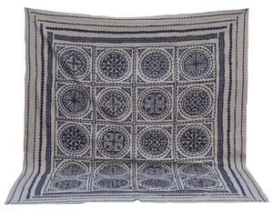 Couette de travail taille reine, nouveau, fait à la main - Product Image 2