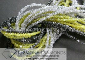 2 to <b>3mm</b> Size Mixed Color Natural Rough Diamond Beads in Fancy Colors From Direct Manufacturer Uncut Diamond Beads Price - Product Image 2