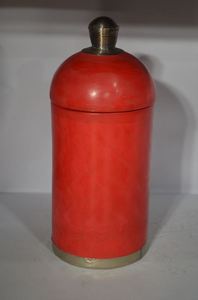 Boîte marocaine décorative faite à la main, boîte en terre cuite peinte à la main décorée de dorure, petit bonbon créatif en céramique - Product Image 2