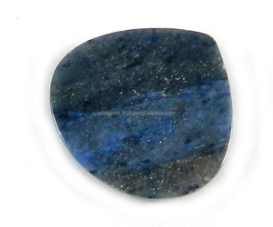 หัวใจ Cabochon 14.20 Cts ธรรมชาติ Dumortierite Jasper 21X20มม - Product Image 2