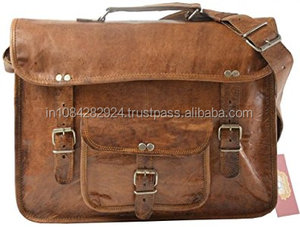 Travel Satchel Flight <b>Bag</b> ,<b>Large</b> Leather <b>Messenger</b> <b>Bag</b>.. - Product Image 4