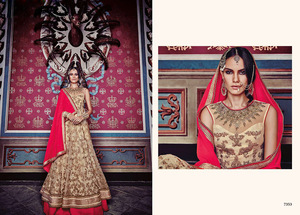 ชุดเสื้อผ้าผู้หญิงชุด Georgette Salwar Kameez,ชุดสูทปักลายและชุดแฟนซีชุดเสื้อผ้าสำหรับผู้หญิงชุดเสื้อผ้า - Product Image 5