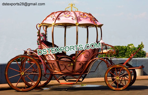 รถม้าซินเดอเรลล่าขนาดเล็ก ผลิตตามสั่ง สีโลหะ น้ำหนักเบา สำหรับงานอีเว้นท์ ผลิตโดยผู้ผลิต - Product Image 4