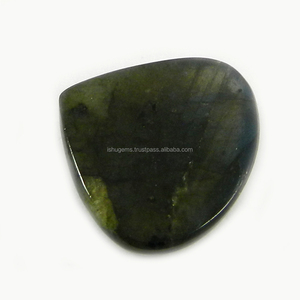 22มิลลิเมตรที่ดีที่สุดคุณภาพLabradorite 6.86กรัมหัวใจCabochonอัญมณีIG0371 - Product Image 2