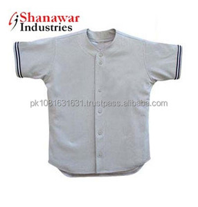 เสื้อเบสบอลคุณภาพสูง ตัดเย็บตามสั่ง ระบายอากาศได้ดี ไซส์ใหญ่ ขายส่ง ชุดยูนิฟอร์มเปล่า เสื้อซอฟต์บอล - Product Image 3