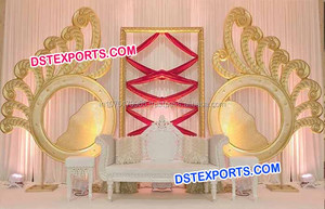 Musulmanes de la boda decoración de la Mesa de Surahi Meenakari boda Metal Surahi decoración fabricante y exportador - Product Image 5