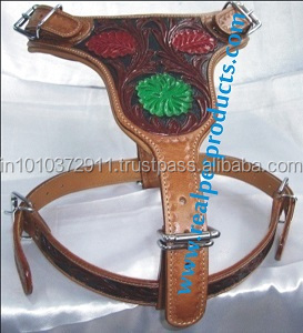 DOG LEATHER <strong>HARNESS</strong>