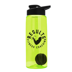 Hecho en EE. UU. 26 oz. Botella Tritan Flair con Bola Mezcladora - Libre de BPA, con Tapa para Beber, Bola Mezcladora y con tu Logotipo - Product Image 3