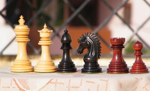 2026 Hot Selling Luxury Gold <b>Wooden</b> Chess Set Luxury <b>Game</b> with High Visibility Pieces - Product Image 2