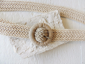Cinturón de Cuerda Trenzada, Cinturón de Macramé, Cinturón Náutico, El Arte Hecho a Mano - Product Image 1