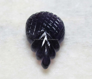 Pedidos personalizados al por mayor, piedra preciosa de amatista púrpura suelta, forma de pera, talla elegante, corte, tamaño libre, piedra Natural - Product Image 2