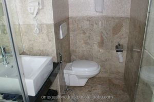 Premium Grade Beige Grey Royal Marble Bandung White Badung Non-Slip Interior Tiles Natural Stone 600x600mm Bathroom Modern - Product Image 2