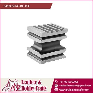Premium Steel Grooving Block for Jewelry Making & Wire Forming | Professional Goldsmith Silversmith <b>Bench</b> <b>Tool</b> for Metal Shaping - Product Image 3