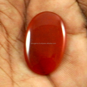 Gms-cabujones ovalados de ónix rojo, piedras para joyería de 18x27mm, IG1544, 2,50 - Product Image 3