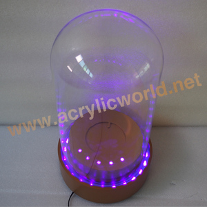 Customized Eco-friendly Crystal Acrylic Wine Display <b>Rack</b> with <b>Glasses</b> Holder for Advertising in Department Stores - Product Image 3