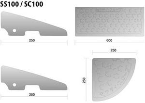 Rampas de carretera de goma para vehículos, hechas en Japón con excelente durabilidad y resistencia de carga utilizada en estacionamiento, etc. - Product Image 6