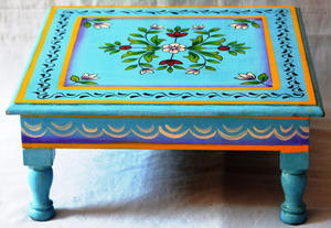 โชวกีไม้ทาสีด้วยมือจากอินเดีย - Product Image 4