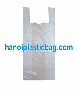 LDPE clear no stick vest carrier bag - Product Image 2