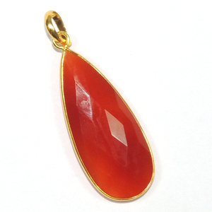 Cornalina piedra preciosa Vintage colgante hecho a mano 925 plata esterlina sólida diseñador grande todos los tamaños regalo de cumpleaños para ella 5017 - Product Image 1