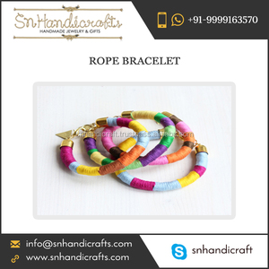 Pay Nominal Price for Large Volume of Rope Bracelet Sold by Indian Supplier - Product Image 1