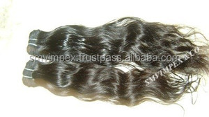 100% cabello crudo indio sin procesar tejido de cabello humano Remy de la mejor calidad tejido de cabello liso sedoso de Color Natural tejido - Product Image 5