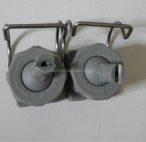 Gran oferta, ojal de bola de plástico Gris, boquilla de abrazadera única, ajustable, económica, nueva pieza de equipo de limpieza para industrias agrícolas - Product Image 1