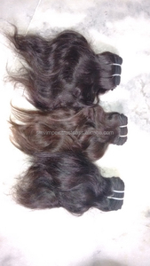 Extensión de cabello remy indio virgen, Cabello 100% Natural brasileño de onda profunda, sin caída, precio de fábrica barato, venta al por mayor - Product Image 5