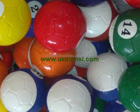 Snookballs et ballons de piscine bleus cousus à la main à 32 panneaux pour l'entraînement sportif de Snook et de piscine