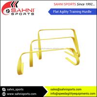 Vallas de Entrenamiento de Agilidad de PVC Sahni Sports, Juego de Vallas de Entrenamiento de Velocidad Profesional, Vallas de Entrenamiento de Fútbol Ajustables