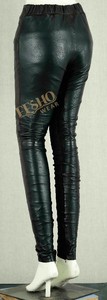 Trendy Women's Slim Fit Premium Quality Leather Pants Stylish Streetwear Fashion <b>Trousers</b> Comfortable Modern Casual Winter - Product Image 4