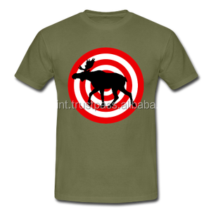 Camiseta de caza de algodón 100% para hombre Servicio OEM antiarrugas y antiencogimiento disponible - Product Image 3