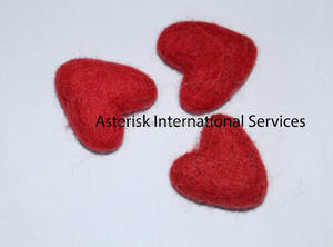 Feutre fait main et étoiles perlées pour décorations de Noël - Product Image 4