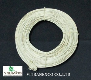 Núcleo de Ratán Redondo, Natural, Duradero y Flexible, Material de Ratán Suave y Resistente para Fabricación de Muebles, Cestería y Manualidades - Product Image 2