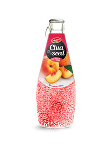 Grape Flavour Chia Seed <b>Drink</b>, 290ml <b>Glass</b> <b>Bottle</b>, Fruit Juice Manufacturer - Product Image 3