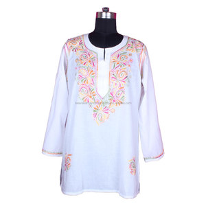 DR159ฤดูร้อนพิเศษ Kurti ออกแบบขายส่ง Kurti พรรคสวมฝ้าย Kurta - Product Image 1