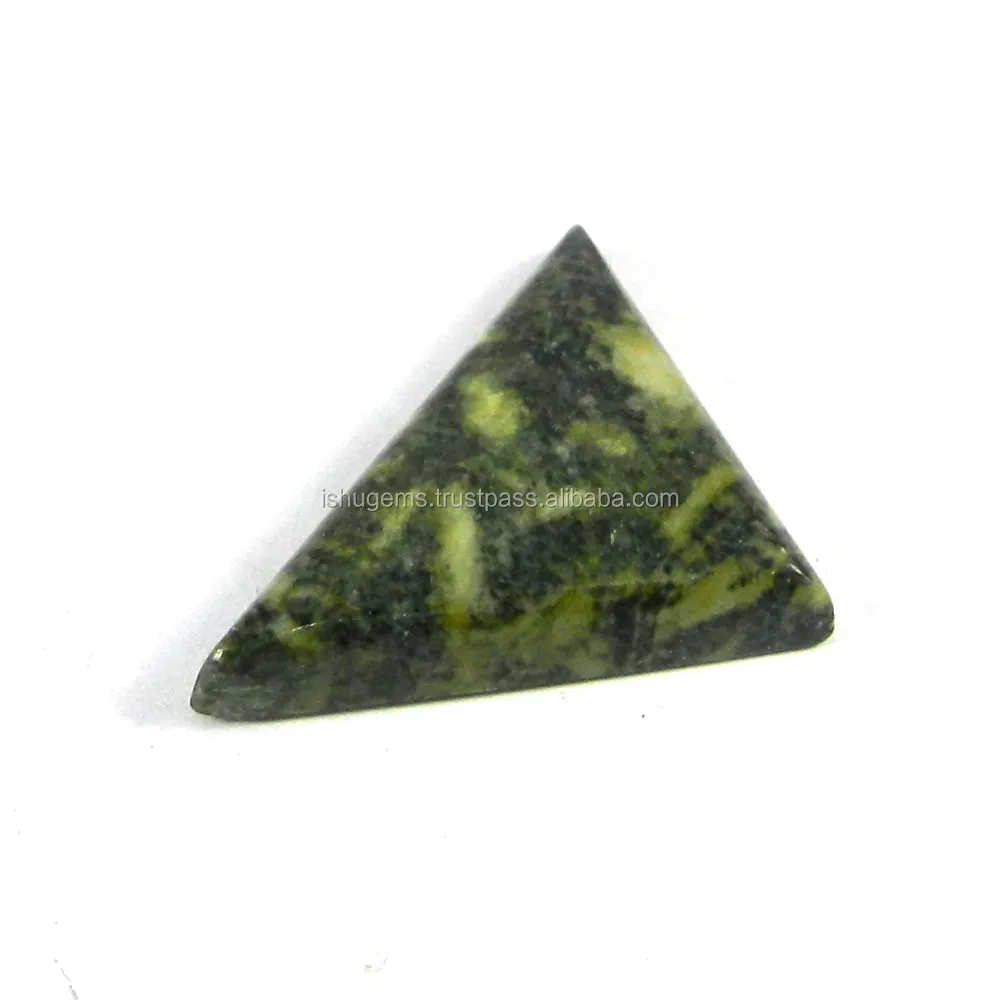 7.66 gms Green Cola Jasper 24x36mm Fancy Cabochon gemstone for jewleary IG2152