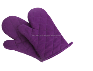 Premium High Quality 100% Cotton Plain Pattern Customized Size and Color <b>Oven</b> Mitten's at Best Price - Product Image 4