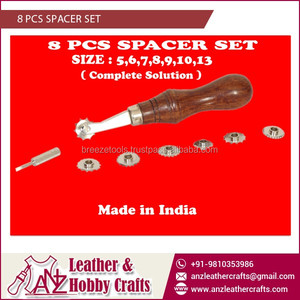 Top Brand 8 Pcs Leather Spacer Set Herramientas de calidad premium - Product Image 2
