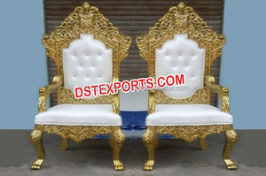 Sillas Doradas para Novios, Último Diseño en Sillas para Bodas, Sillas para Novios - Product Image 4