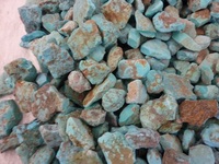 Coszcalt Exports - Turquoise brute d'Arizona bleue naturelle pour la fabrication de bijoux, certifiée par un tiers, origine américaine, vente en gros de pierres brutes - Modèle