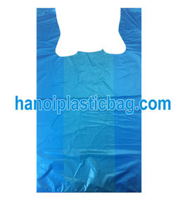 custom resealable plastic bags T-shirt bag - Product Image 3