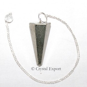Pendules à facettes en pierre précieuse Pyrite, pendules en Agate, vente en gros - Product Image 1