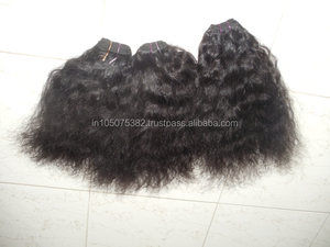 Indian Unprocessed Virgin Remy <b>curly</b> hair <b>extensions</b> - Product Image 4