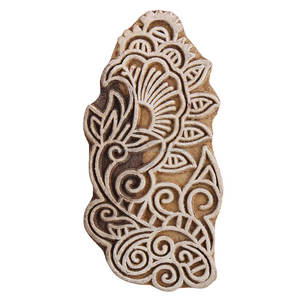 Vintage Floral <b>Wooden</b> Printing <b>Block</b> Wholesale <b>Wooden</b> Printing <b>Block</b> India - Product Image 2