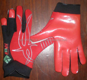 Guantes de fútbol americano de silicona del fabricante Desgaste Premium para el fútbol definitivo - Product Image 1