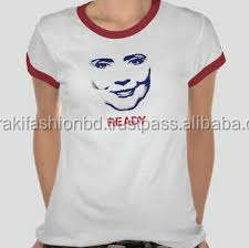 Camisetas de talla grande para mujer de diseño personalizado OEM proveedor de camisetas de marca de buena calidad de fábrica de Bangladesh - Product Image 3